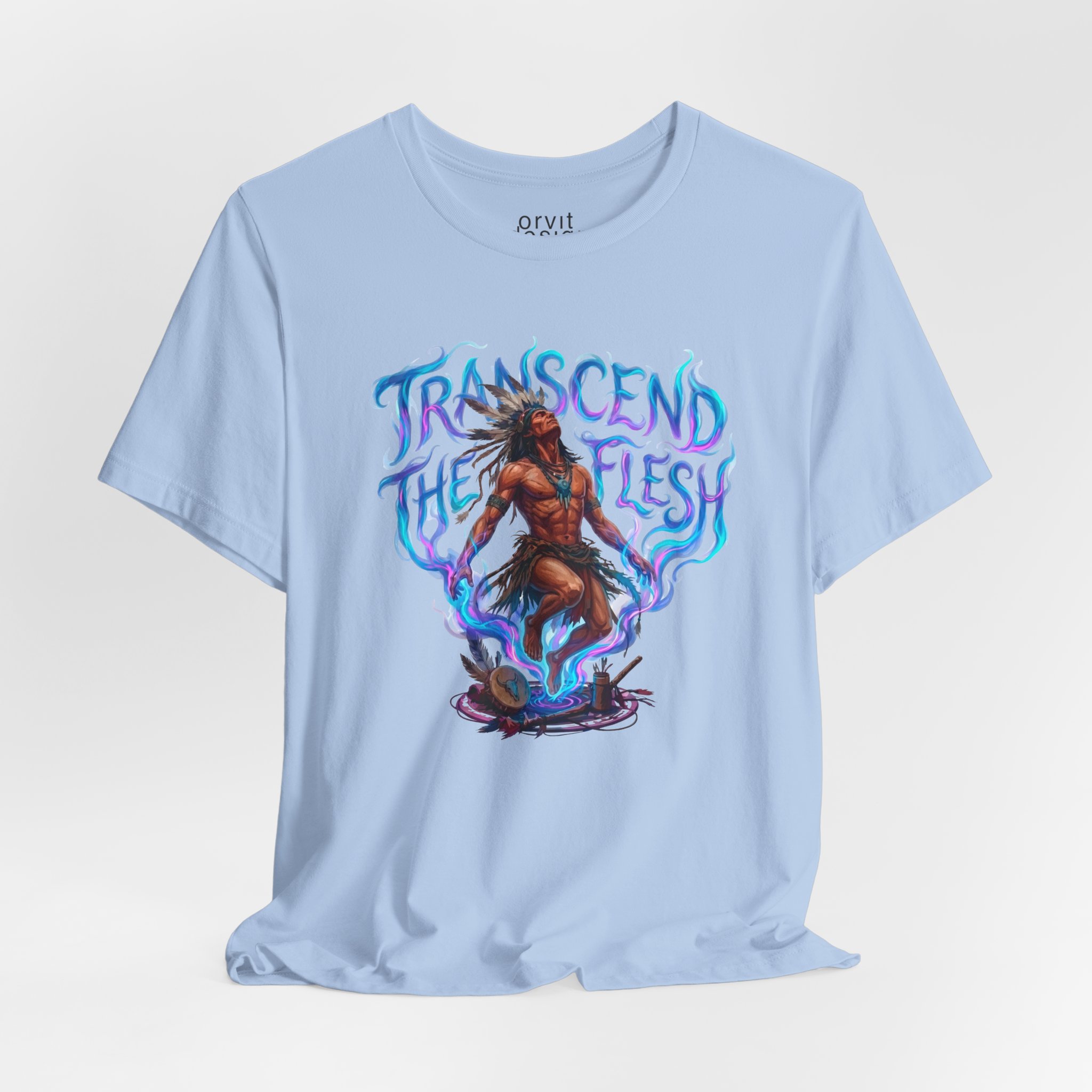 Transcend The Flesh T-Shirt — Spiritual / Mystic Graphic Unisex Tee - Image 5