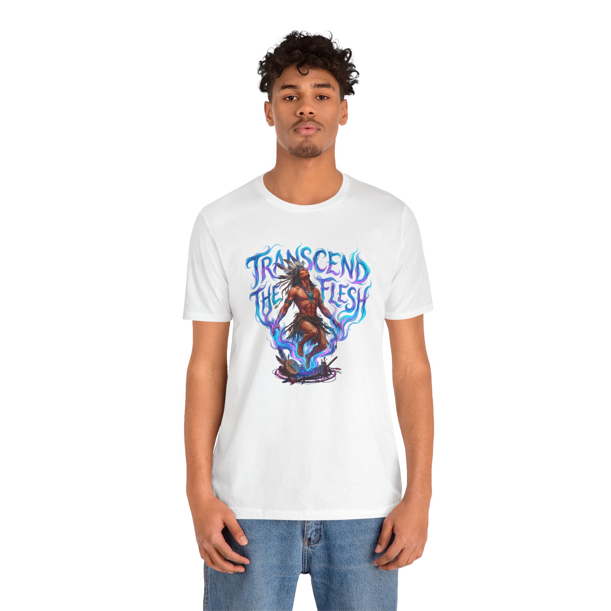 Transcend The Flesh T-Shirt — Spiritual / Mystic Graphic Unisex Tee - Image 11