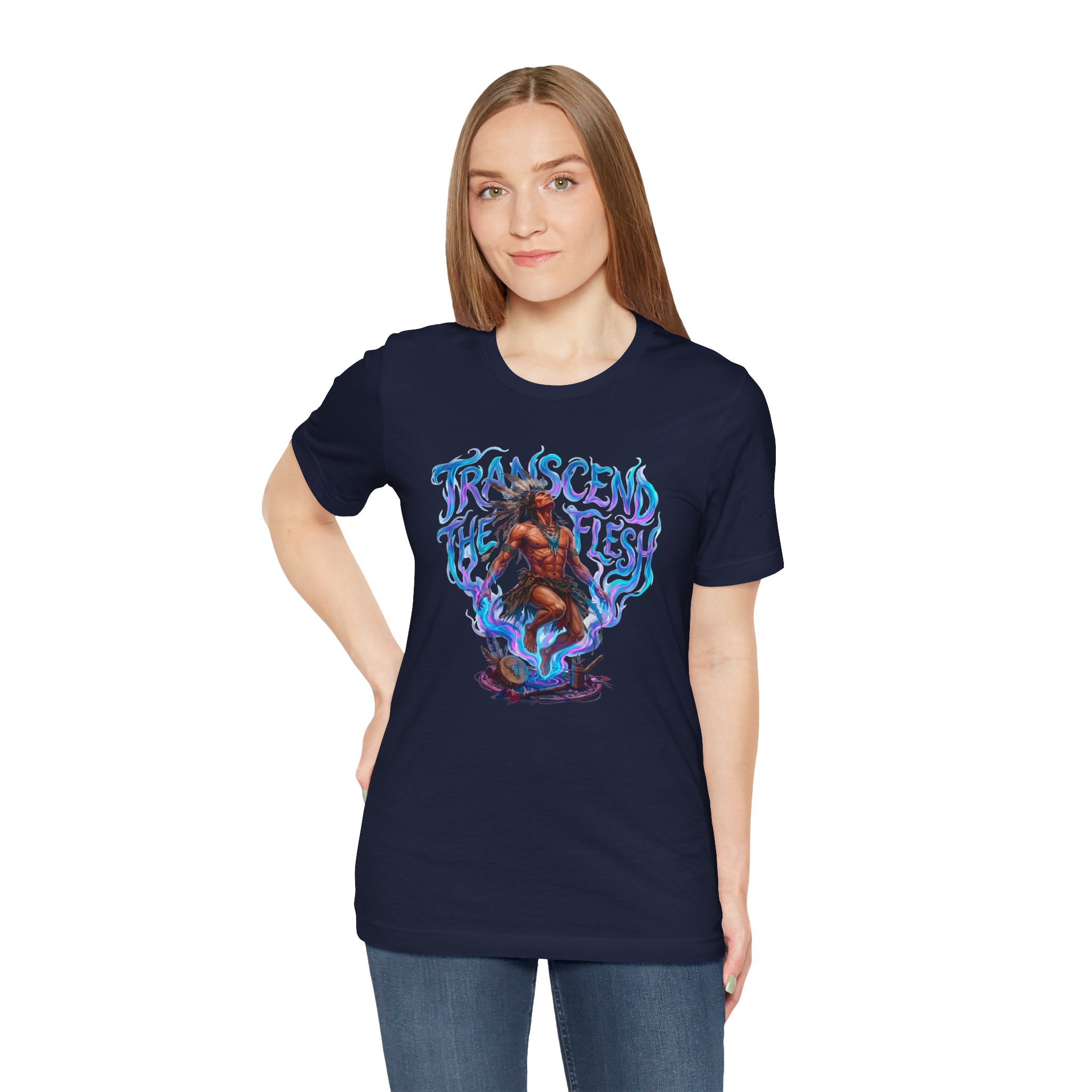 Transcend The Flesh T-Shirt — Spiritual / Mystic Graphic Unisex Tee - Image 24