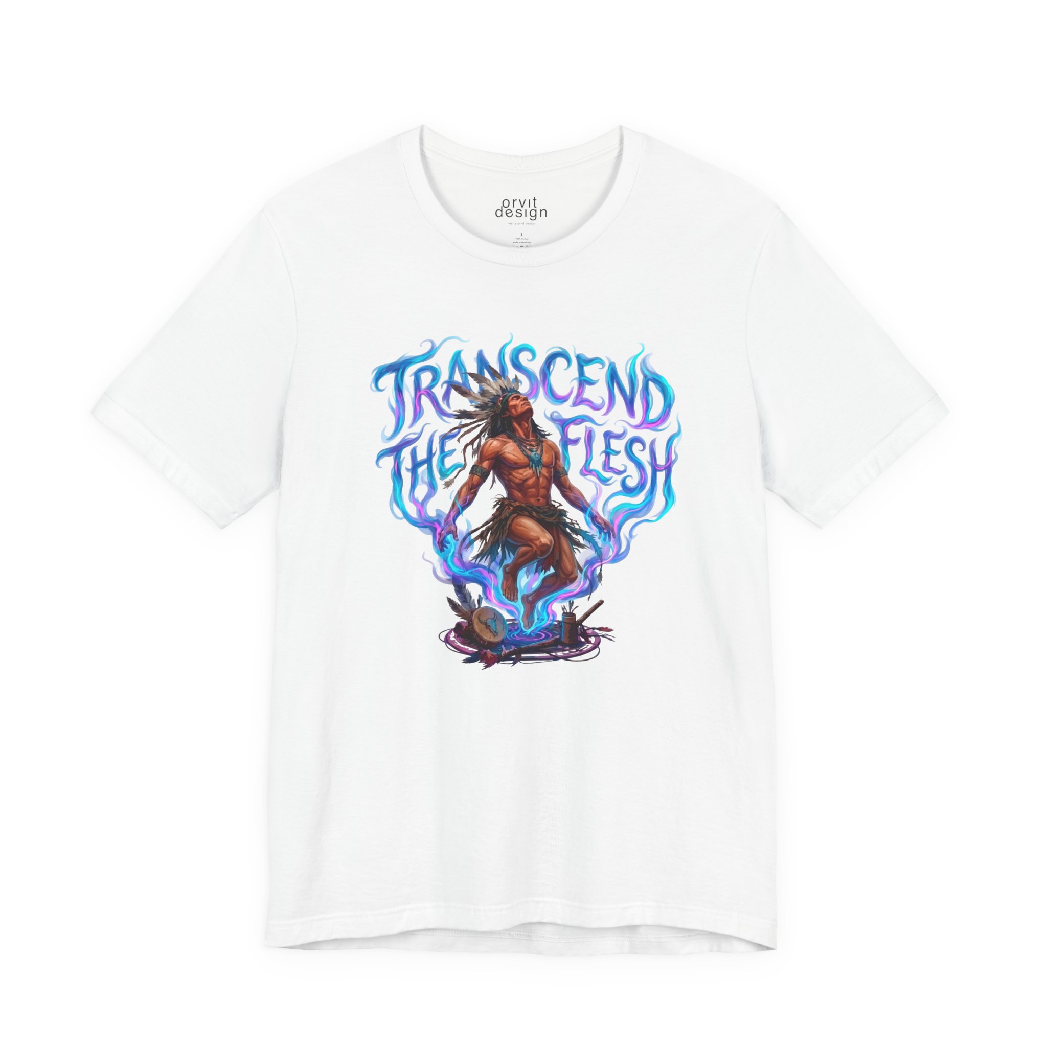 Transcend The Flesh T-Shirt — Spiritual / Mystic Graphic Unisex Tee - Image 7