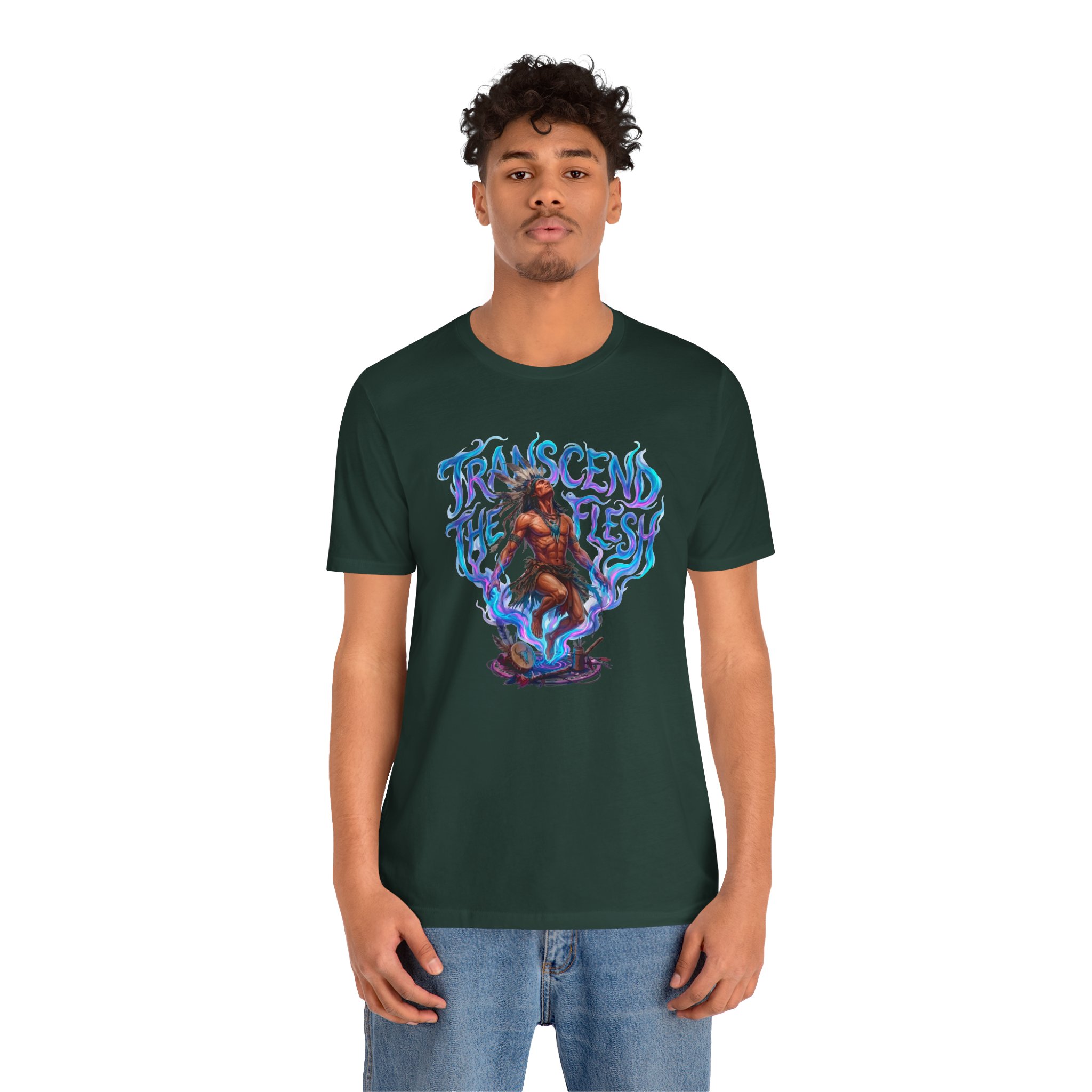 Transcend The Flesh T-Shirt — Spiritual / Mystic Graphic Unisex Tee - Image 17