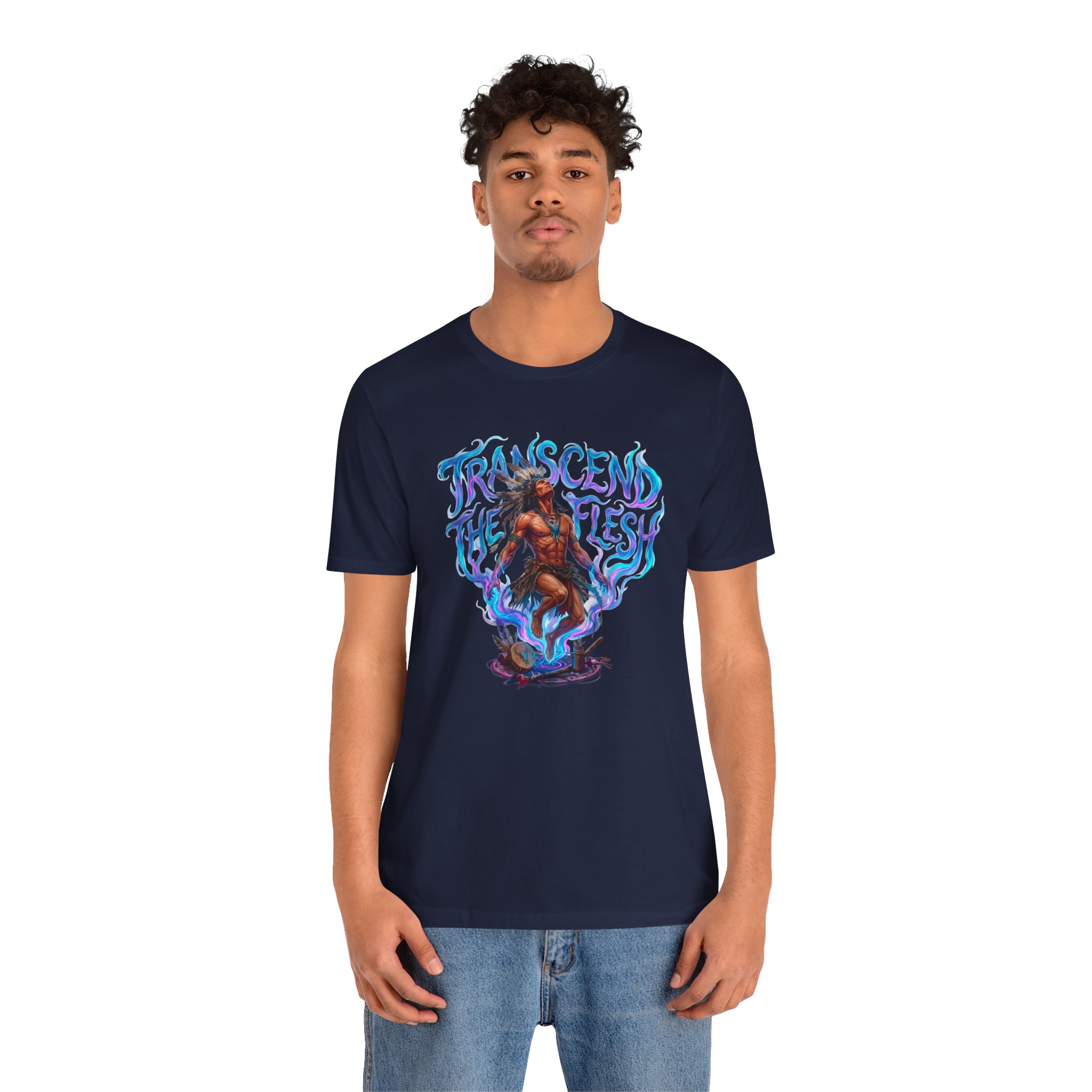 Transcend The Flesh T-Shirt — Spiritual / Mystic Graphic Unisex Tee - Image 23
