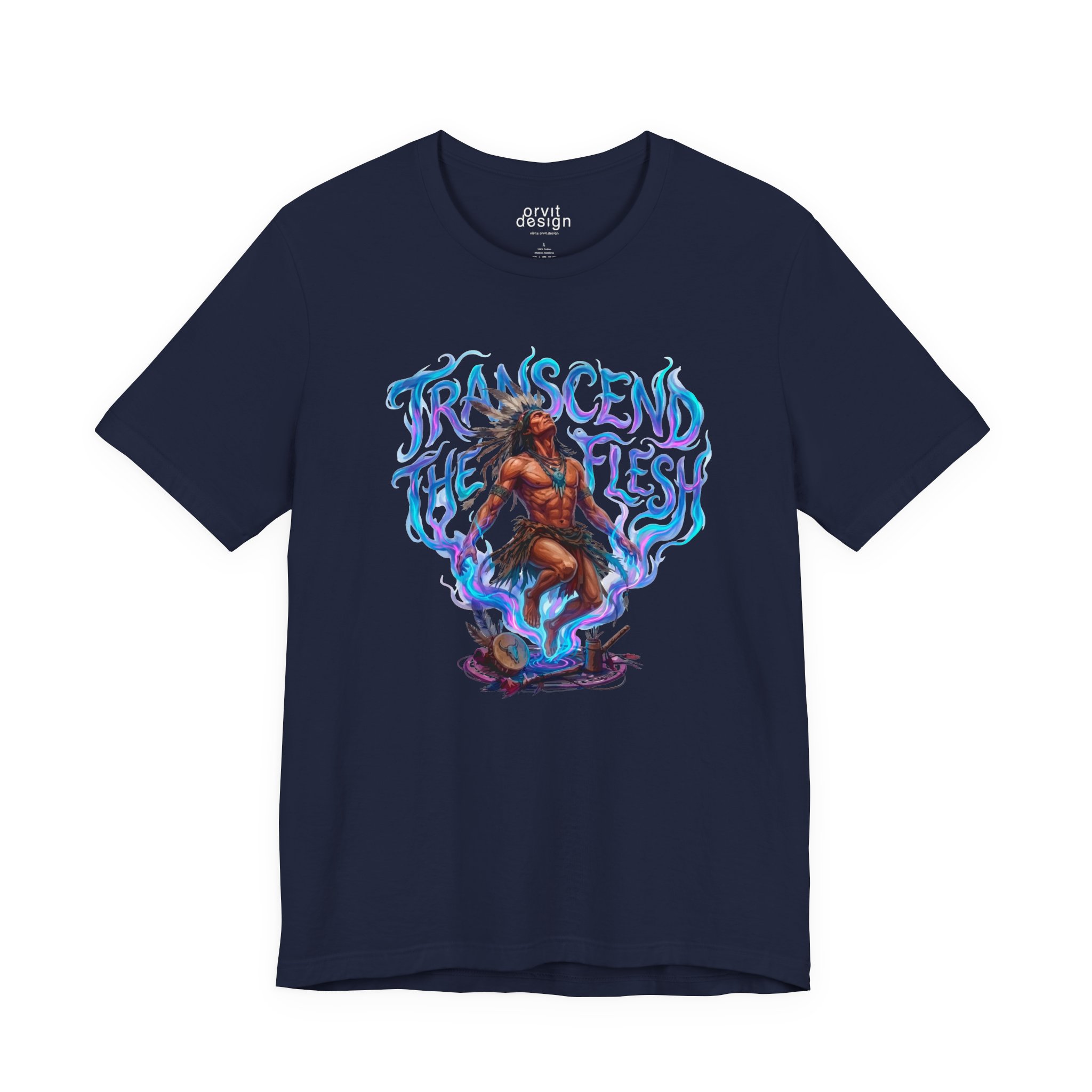 Transcend The Flesh T-Shirt — Spiritual / Mystic Graphic Unisex Tee - Image 19