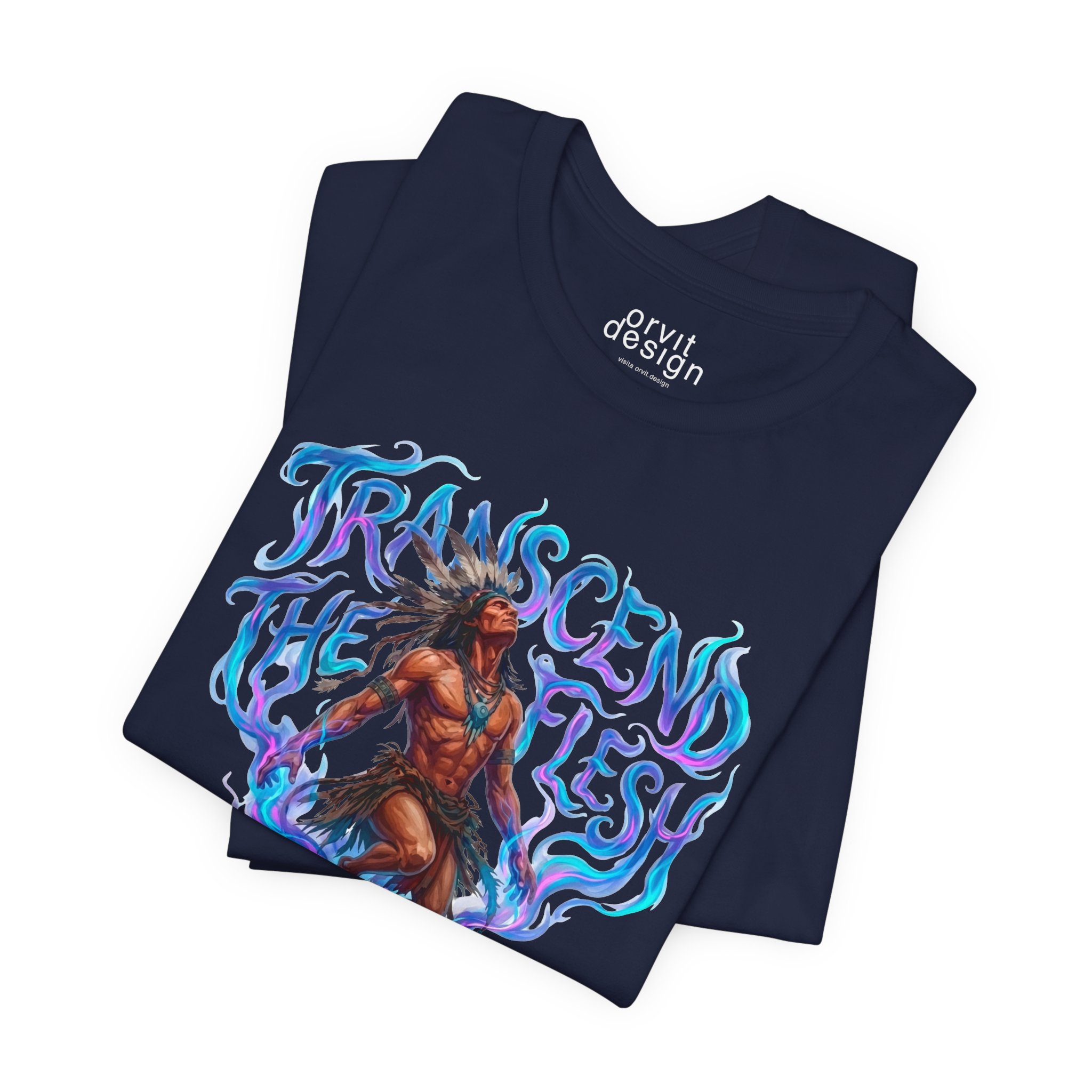 Transcend The Flesh T-Shirt — Spiritual / Mystic Graphic Unisex Tee - Image 21