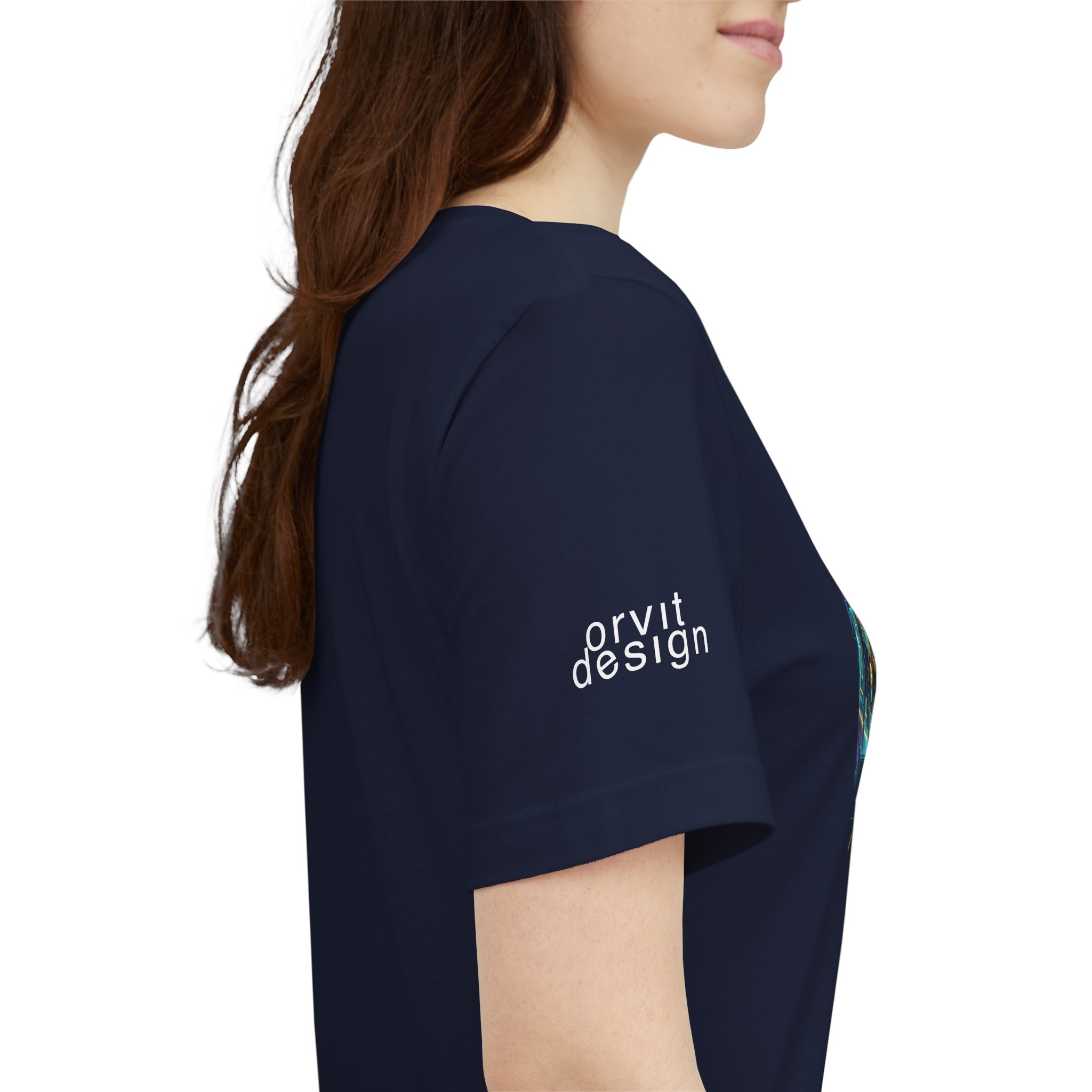 Egyptian Cyber Knight T-Shirt — Pharaoh Guardian Neon Sci‑Fi Unisex Tee - Image 30