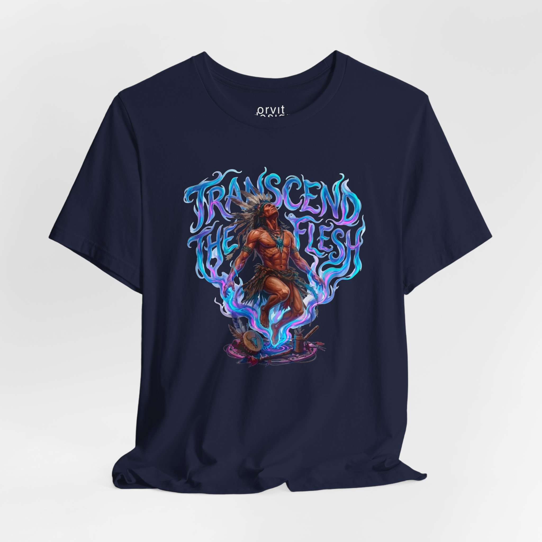 Transcend The Flesh T-Shirt — Spiritual / Mystic Graphic Unisex Tee - Image 22