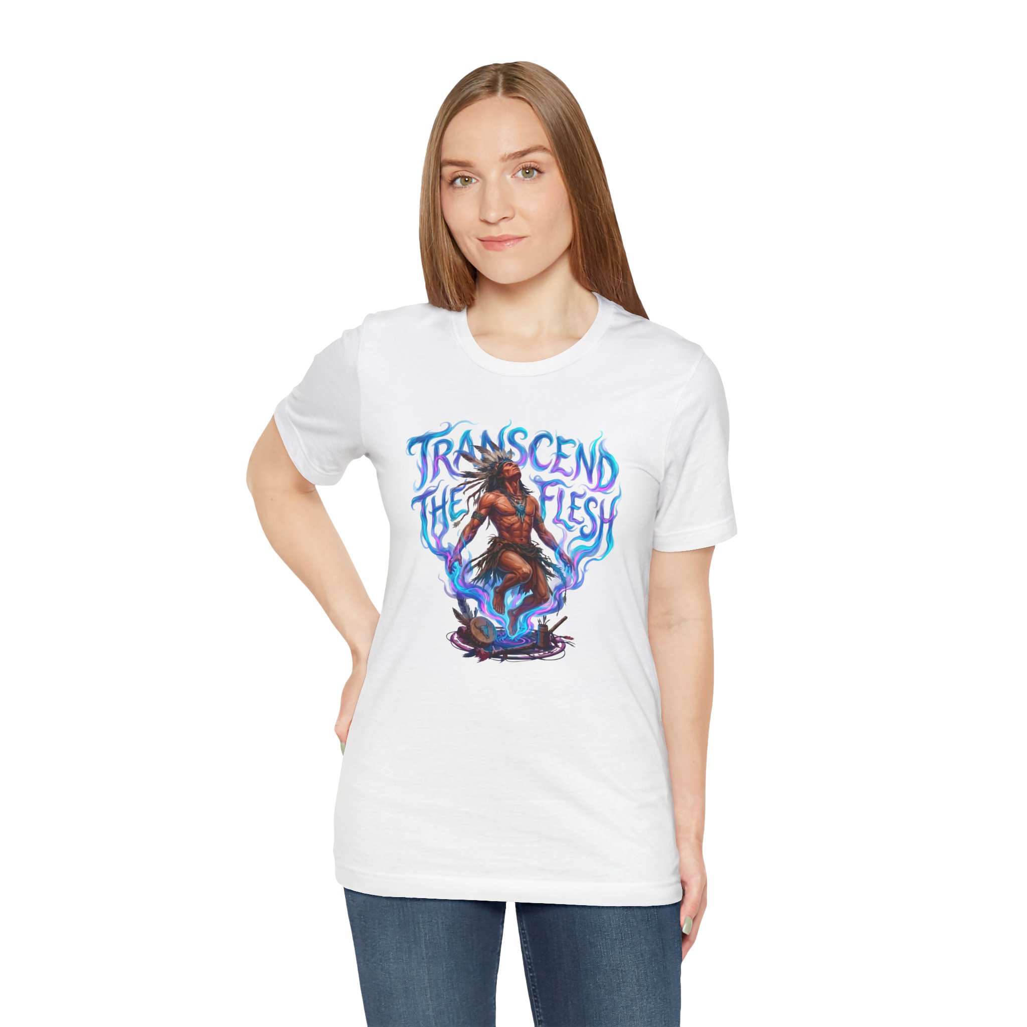 Transcend The Flesh T-Shirt — Spiritual / Mystic Graphic Unisex Tee - Image 12